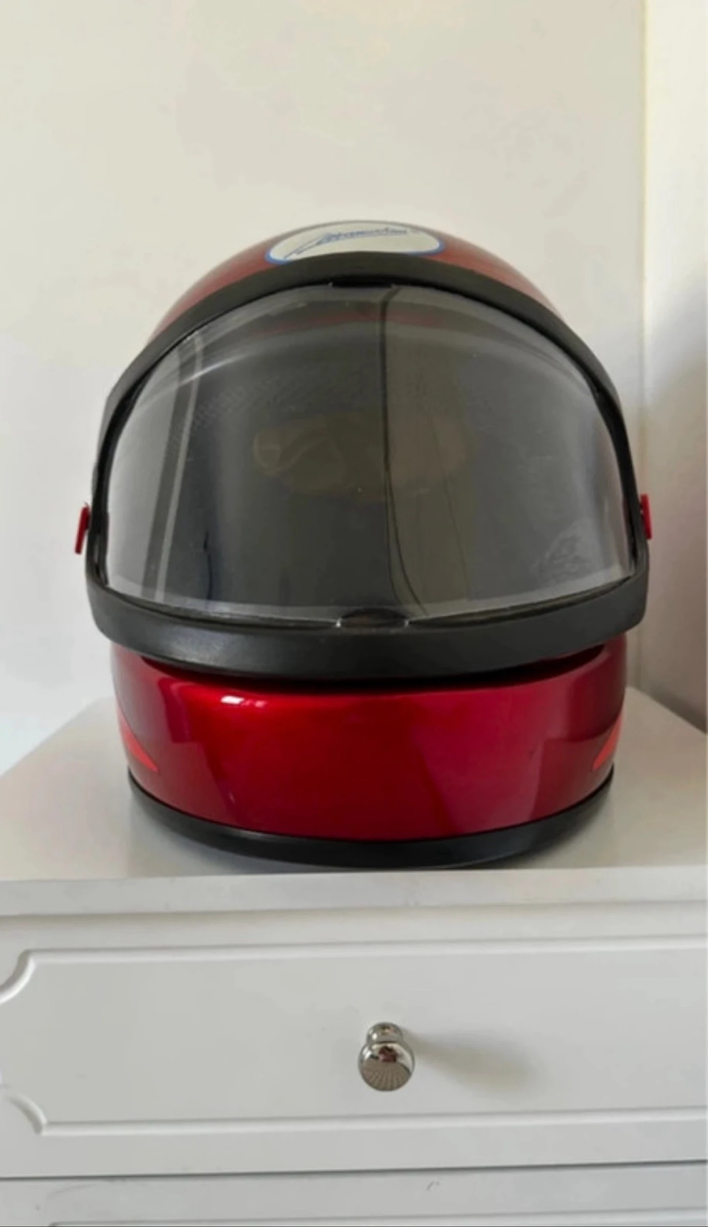 Vintage Manuchini motorhelm – photo 4